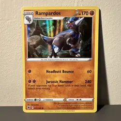 Rampardos 077/189 Astral Radiance (Holo Rare) Pokemon Card - Image 1