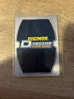 2002 Digimon D-Tector Card Battle Spirit Game Exclusive Guilmon Holo - Image 2