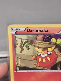 Pokemon Card Darumaka BW18 Black & White Black Star Promo Holo - Image 2