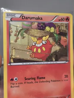 Pokemon Card Darumaka BW18 Black & White Black Star Promo Holo - Image 4