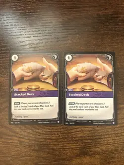 Stacked Deck 183/298 - Riftbound TCG - NM English (2 Cards) - Image 1