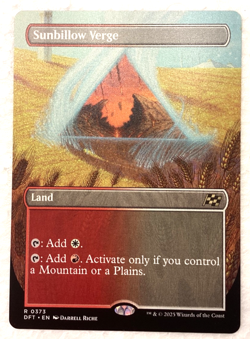 MTG Sunbillow Verge (Borderless) Aetherdrift Regular #373 - Image 1
