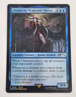 Magic The Gathering MTG - Ultimecia, Temporal Threat Foil Promo - FIN #001 - Image 1