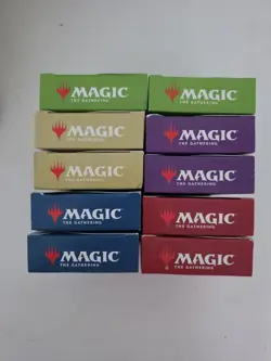 MTG Welcome Deck Set of (10) Starter Decks Unused (2) of Each Color - Image 1