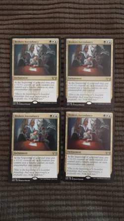 Magic: the Gathering / MtG Brokers Ascendancy x4 Streets of New Capenna - Image 1