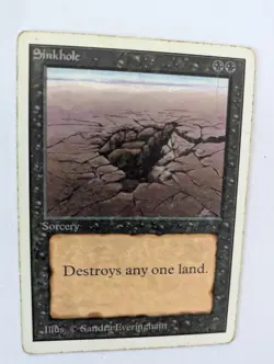 Sinkhole Unlimited MTG Exc Free shipping with trcking - Image 1
