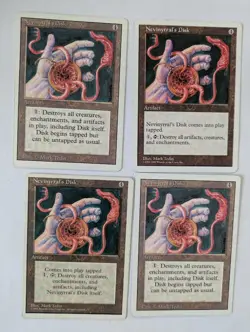 4 Nevinyrral's Disk MTG Exc Free shipping with tracking - Image 1