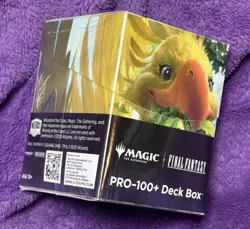 Ultra Pro Deck Box Magic the Gathering Final Fantasy Traveling Chocobo! RARE - Image 4