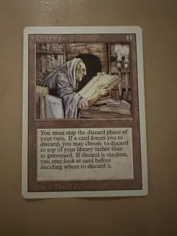 MTG - Library of Leng - 3rd Edition - LP - Image 1