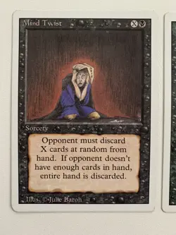 MTG | 2x Mind Twist | Revised Edition | Magic The Gathering | *Kult - Image 4