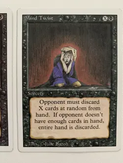 MTG | 2x Mind Twist | Revised Edition | Magic The Gathering | *Kult - Image 5