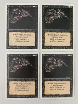 MTG | 4x Terror | Revised Edition | Magic The Gathering | *Kult - Image 1