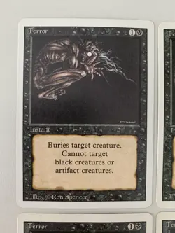 MTG | 4x Terror | Revised Edition | Magic The Gathering | *Kult - Image 2