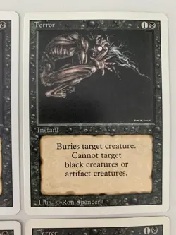 MTG | 4x Terror | Revised Edition | Magic The Gathering | *Kult - Image 3