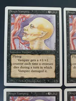 MTG | 4x Sengir Vampire | Revised Edition | Magic The Gathering | *Kult - Image 2