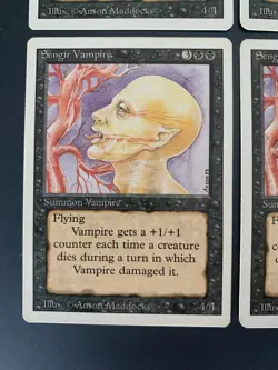 MTG | 4x Sengir Vampire | Revised Edition | Magic The Gathering | *Kult - Image 4