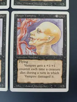 MTG | 4x Sengir Vampire | Revised Edition | Magic The Gathering | *Kult - Image 5