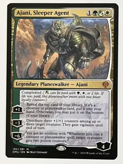 Ajani, Sleeper Agent Dominaria United Non-Foil Regular MTG NM - Image 1
