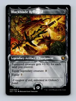 Blackblade Reforged Signature Spellbook: Gideon Non-Foil MTG NM - Image 1