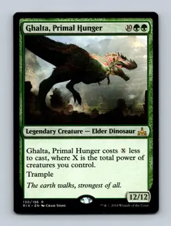 Ghalta, Primal Hunger Rivals of Ixalan Non-Foil MTG NM - Image 1