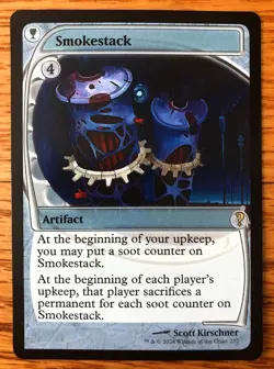 MTG Smokestack NM - Future Sight Frame - Mystery Booster 2, English - Image 1