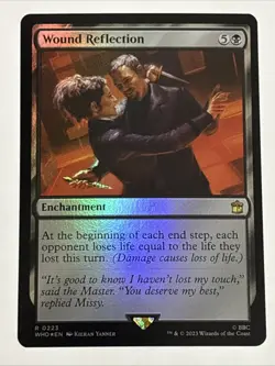MTG Universes Beyond: Doctor Who Wound Reflection Foil 0223 NM Rare - Image 1