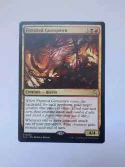 MTG Frenzied Gorespawn - Ravnica: Clue Edition (CLU) 32 Rare - Image 1
