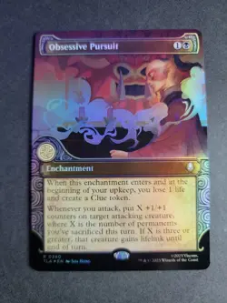 Obsessive Pursuit (Showcase Foil) Rare MTG Avatar - Image 1