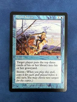 Brain Freeze - Scourge - MTG - Uncommon - Regular (Set#29/143) NM Free Shipping - Image 1