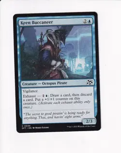 MAGIC THE GATHERING MTG AETHERDRIFT KEEN BUCCANEER (#1) - Image 1
