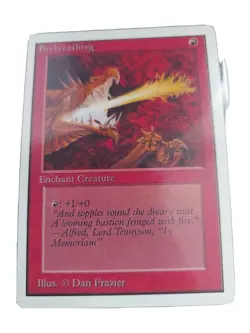 MTG Firebreathing Unlimited Edition Common LP - Image 1