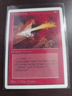 MTG Firebreathing Unlimited Edition Common LP - Image 2