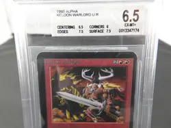 Keldon Warlord BGS 6.5 [Limited Edition Alpha] Mtg Magic Free Tracking! - Image 2