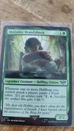 MTG | Meriadoc Brandybuck Brandybock | LORD OF THE RINGS | EN NM - Image 1