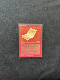 Magic the Gathering False Orders X3 Beta NM - Image 3