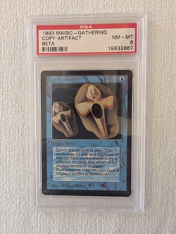 Beta Copy Artifact (1993) Magic Gathering Reserved List PSA 8 - Image 1
