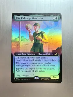 The Cabbage Merchant - 203 - MTG Avatar: The Last Airbender -Extended Art - FOIL - Image 1