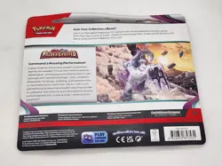 Pokemon Scarlet & Violet Paldea Evolved SV2 3-Pack Blister Varoom Promo New - Image 2