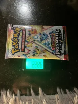 22.8g+ HEAVY Pokemon TCG Prismatic Evolution Booster Pack! - Image 1