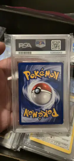 Pokemon Light Arcanine Neo Destiny Unlimited Holo Rare #12 PSA 6 EX-MT *SWIRL* - Image 2