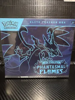 Pokemon Mega Evolution Phantasmal Flames Elite Trainer Box ETB - Factory Sealed - Image 1
