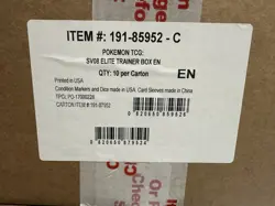 Pokemon SV08 SV Surging Sparks Elite Trainer Box New Sealed Case ETB (10) - Image 2