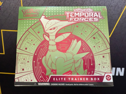 Pokemon Temporal Forces Elite Trainer Box ETB - Factory Sealed Iron Leaves Art - Image 1