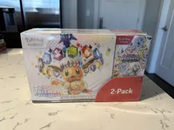 Pokemon TCG Prismatic Evolutions ETB with Booster Bundle Costco 2-Pack Sealed - Image 3