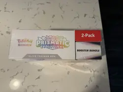 Pokemon TCG Prismatic Evolutions ETB with Booster Bundle Costco 2-Pack Sealed - Image 4