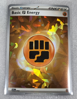 Basic Fighting Energy SVE 014 Cracked Ice Holo Ultra-Premium Box Pokemon TCG NM - Image 1