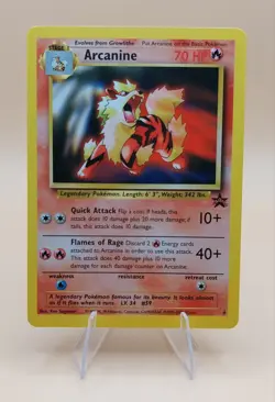 Arcanine Pokemon Black Star Promo #6 WOTC 1999-2000 - Image 1