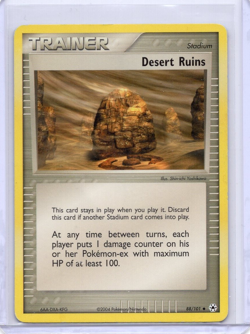 Desert Ruins 88/101 EX Hidden Legends Pokemon TCG Vintage DMG - Image 1
