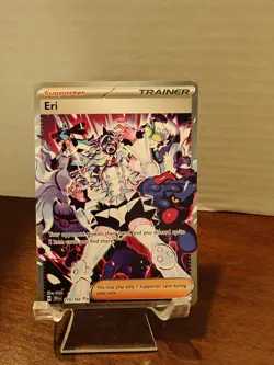 Pokemon Eri Temporal Forces Trainer 210/162 Full Art Illustration Pack Fresh - Image 1