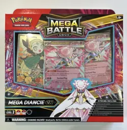 Pokemon TCG Mega Battle Deck Mega Diancie EX Meloetta- In Hand - Image 1